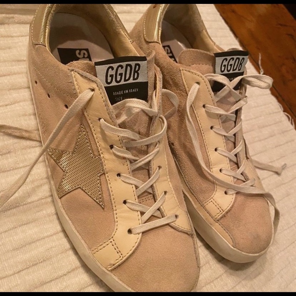 Golden Goose superstar suede sneakers